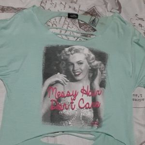 Womens Crop Top Marilyn Monroe Rue 21